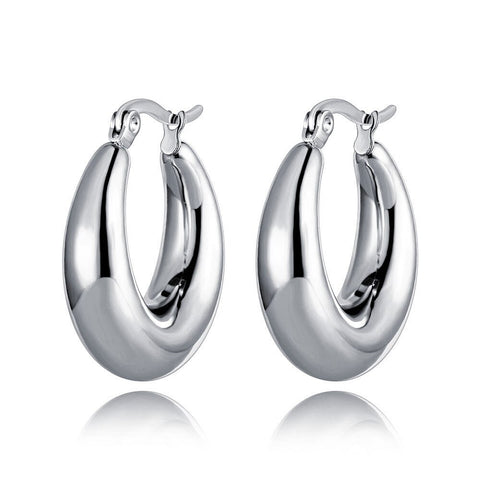 Aretes hoop gruesos Aretes hoop gruesos