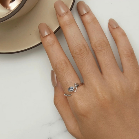 Anillo flor tulipán - AN0042A Anillo flor tulipán - AN0042A