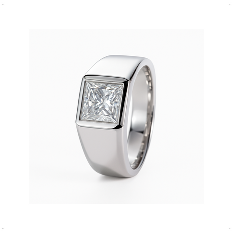 Anillo Princess Cut 2 CT - AN0059A Anillo Princess Cut 2 CT - AN0059A