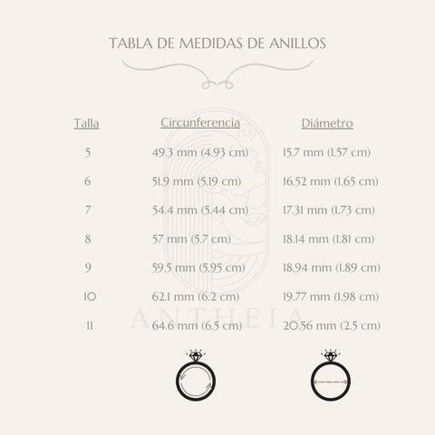 Anillo liso corazón Anillo liso corazón