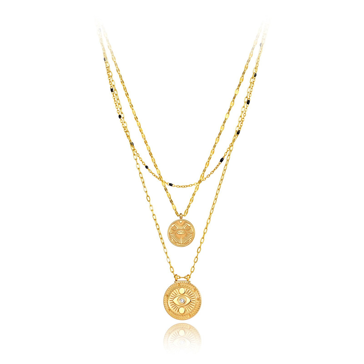 Collar Triple ojo turco