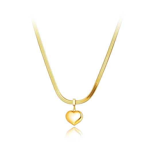 Cadena corazón sólido 1600