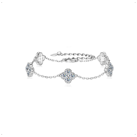 Pulsera trébol 2 CT - PO0001P