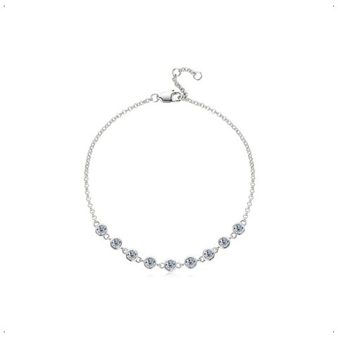Pulsera Lunara Moissanita 0.9 CT - PO0002P