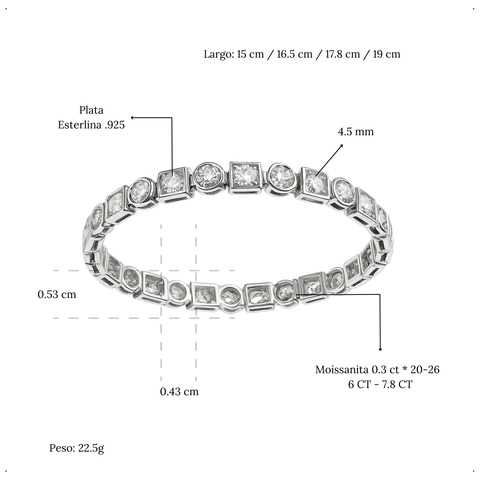 Pulsera Glamoré - PO0005P