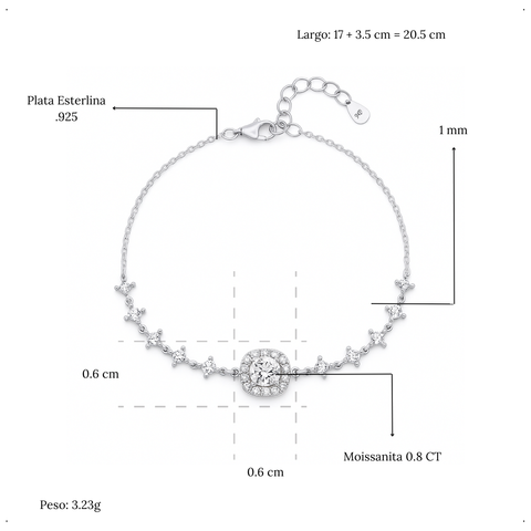 Pulsera Nuvé - PO0010P