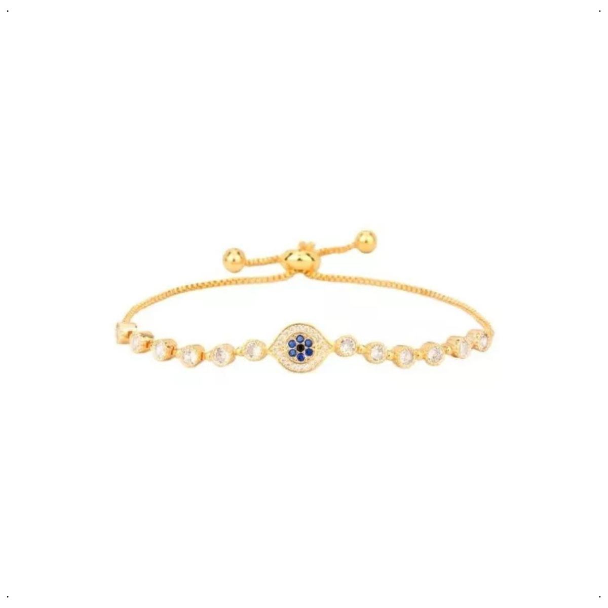 Pulsera ojo turco cristales