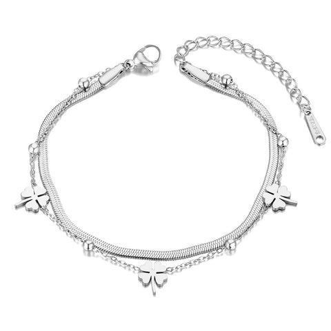 Pulsera cadena flor de loto